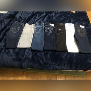 7 pairs of True religion jeans size25